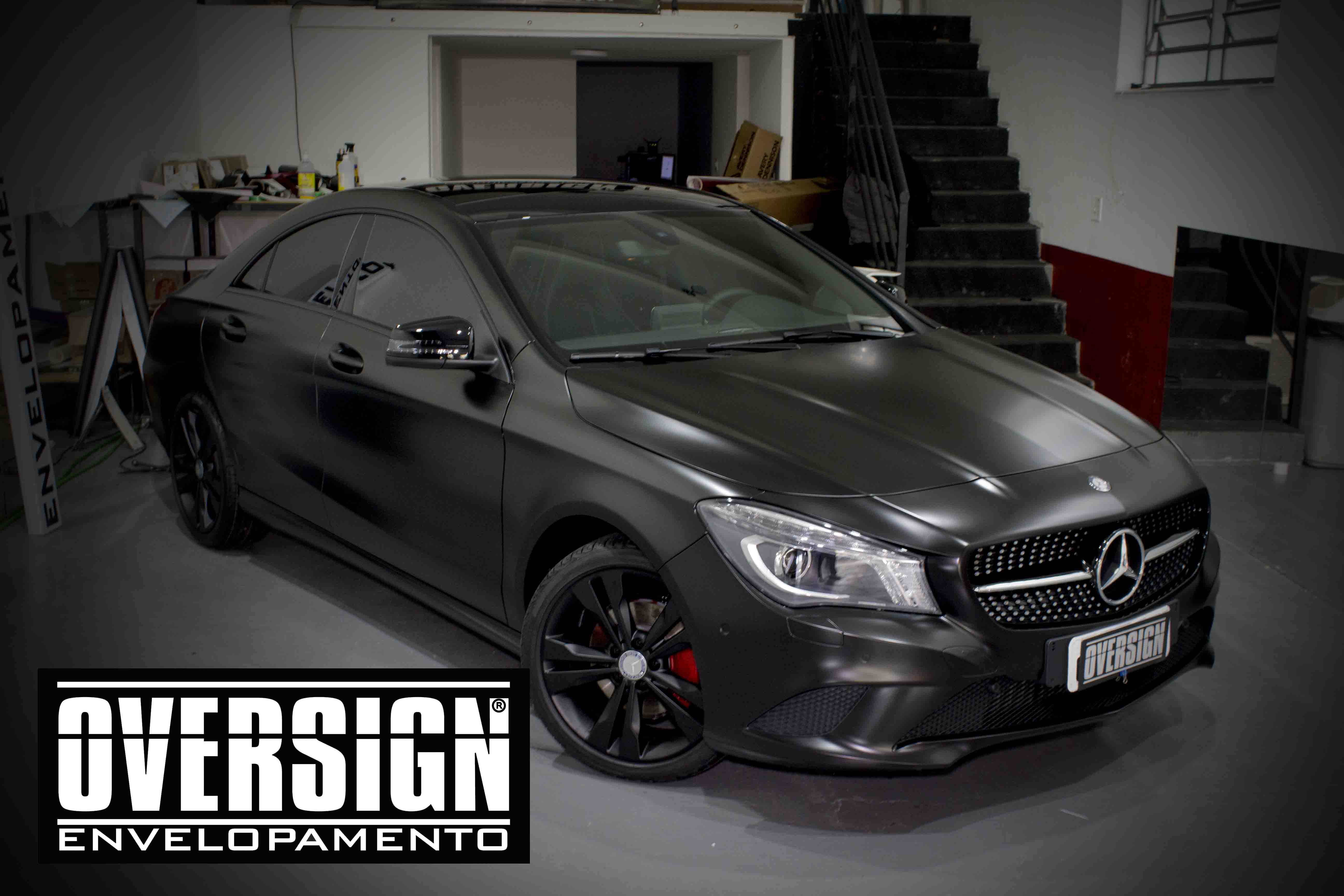 Mercedes Cla 200 Black Satin Brcombr